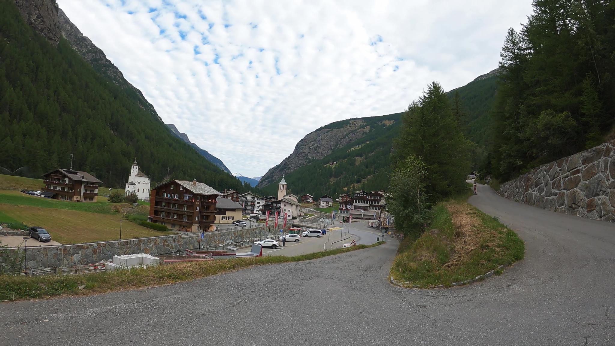 Départ à Saas-Balen